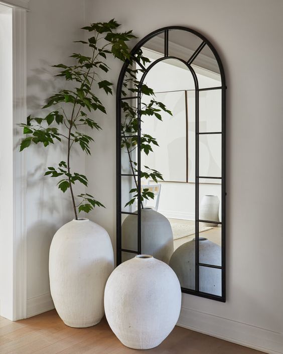 Black Window Arch Mirror(4 Sizes)