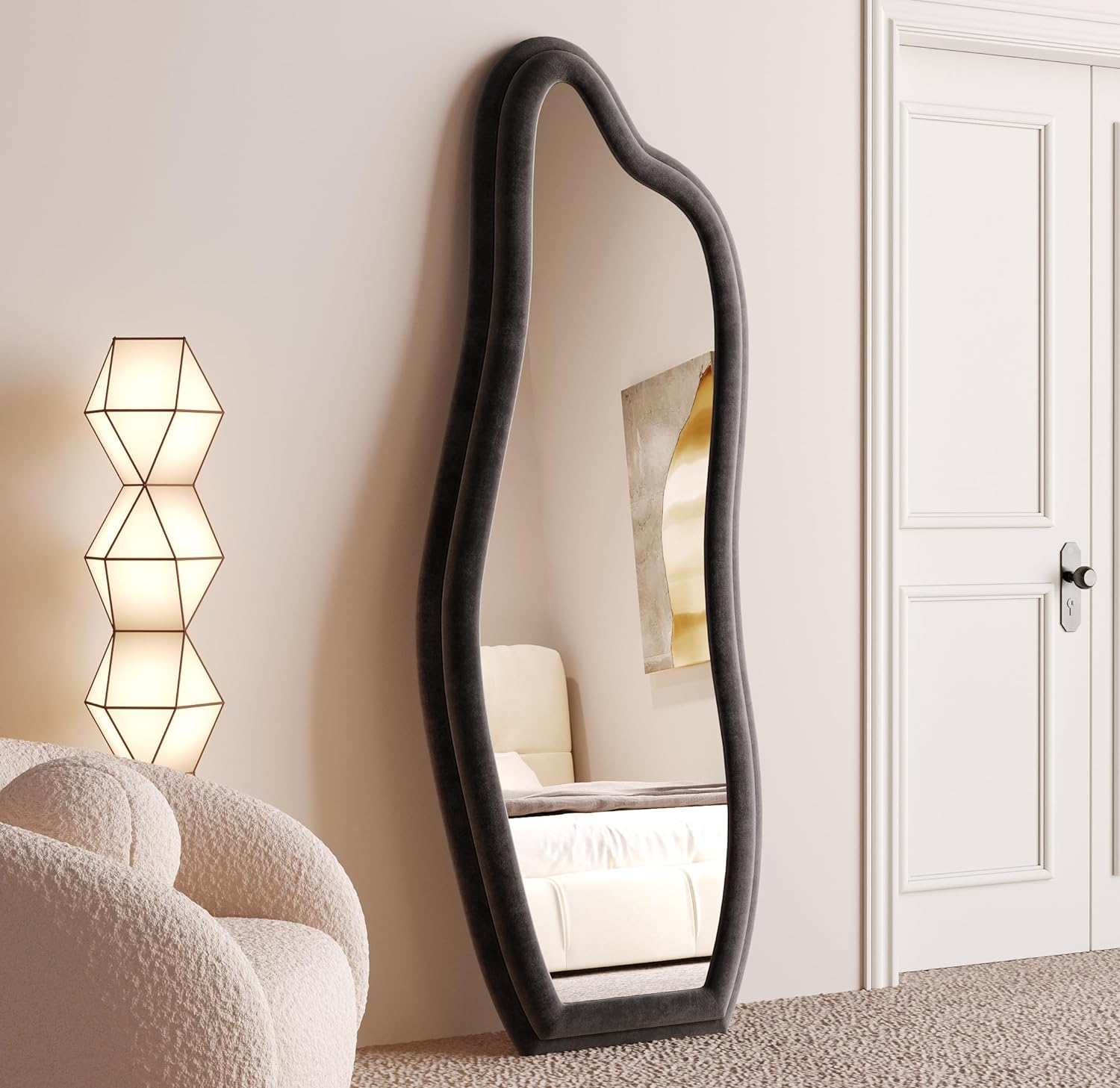 Calero Wavy Floor Mirror （2 colour）